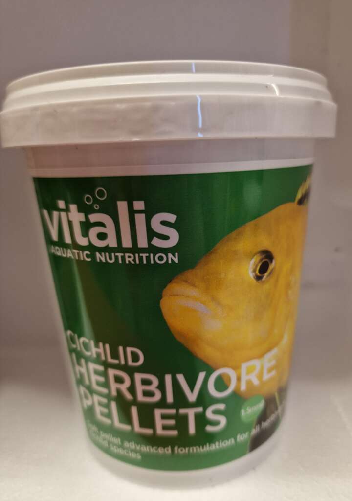 Vitalis - Cichlid Herbivore Pellets 300g 1.5mm pellet