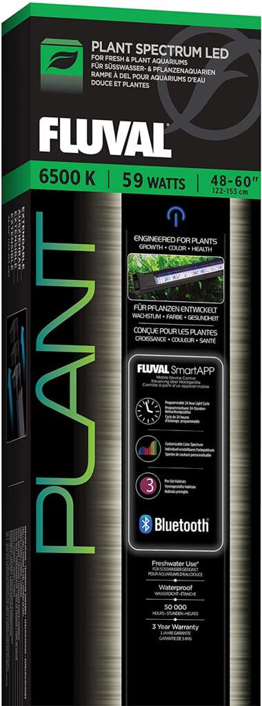 59w Fluval Plant - Full Spectrum Controllable LED light 45-57"