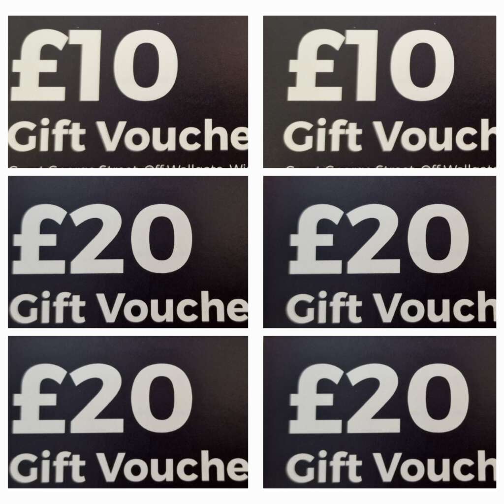 £50.00 Gift Voucher WITH NEXT DAY DX DELIVERY!